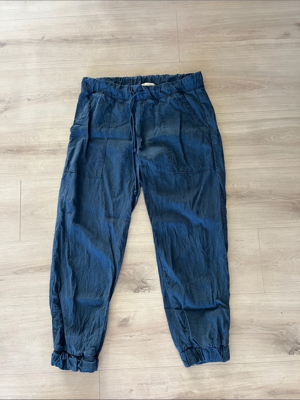 cloth & stone by Anthropologie Navy Elastic Waist Jogger Pants
